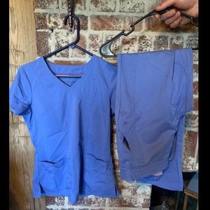 Purple label scrub set